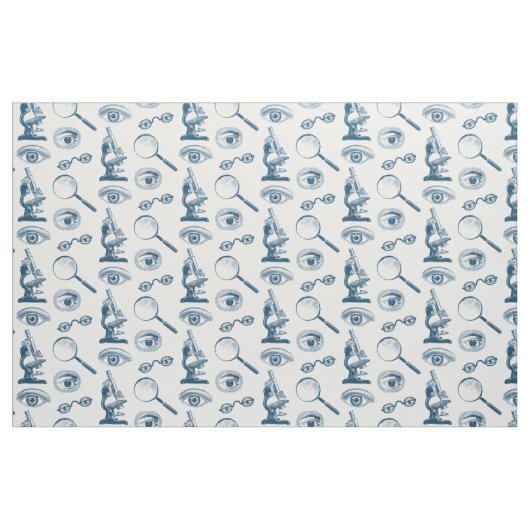 Augenarzt Forensik Wissenschaftler oder privates A Stoff (Fat Quarter (45,7 x 55,9 cm))
