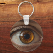 Augenarzt für seltsamen Spaß am Auge Schlüsselanhänger (Vorderseite)