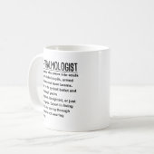 Augenarzt Kaffeetasse (Vorderseite Links)