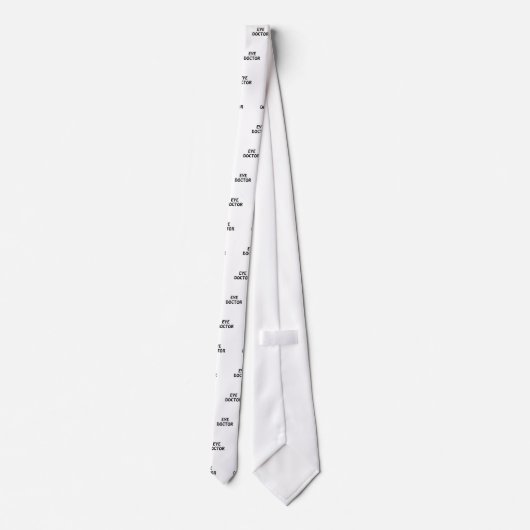 Augenarzt Krawatte (Rückseite)