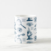 Augenarzt Ophthalmologe Optiker oder Wissenschaftl Kaffeetasse (Mittel)