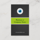 Augenarzt - Optical Creative Innovative Visitenkarte (Rückseite)