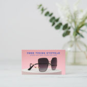 Augenarzt, Optiker Visitenkarte (Stehend Vorderseite)