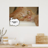 Augenarzt-Spaß/alles ist verschwommen Poster (Küche)