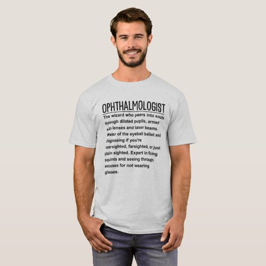 Augenarzt T-Shirt (Vorne ganz)