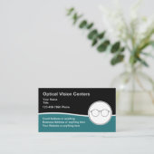 Augenarzt Visitenkarte (Stehend Vorderseite)