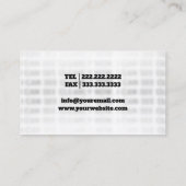 Augenarzt Visitenkarte (Rückseite)