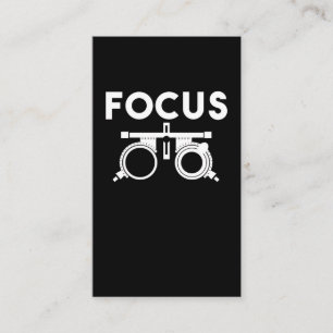 Augenärzte Spaß Funny Opticians Visitenkarte