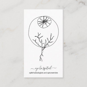 Augenärzte und Optometristen Visitenkarte