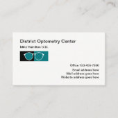 Augenarzternennung  visitenkarte (Vorderseite)