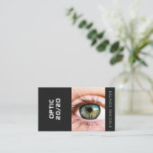 Augenarztkarte Visitenkarte (Stehend Vorderseite)