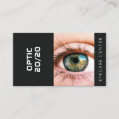 Augenarztkarte Visitenkarte (Vorderseite)