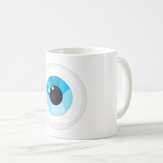 Augenball Kaffeetasse (VorderseiteRechts)