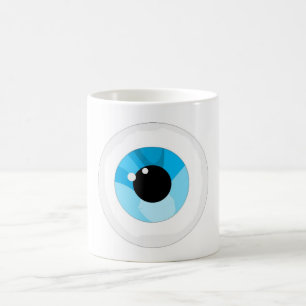 Augenball Kaffeetasse