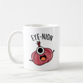 Augenbinde Funny Zwiebelpun Kaffeetasse (Links)