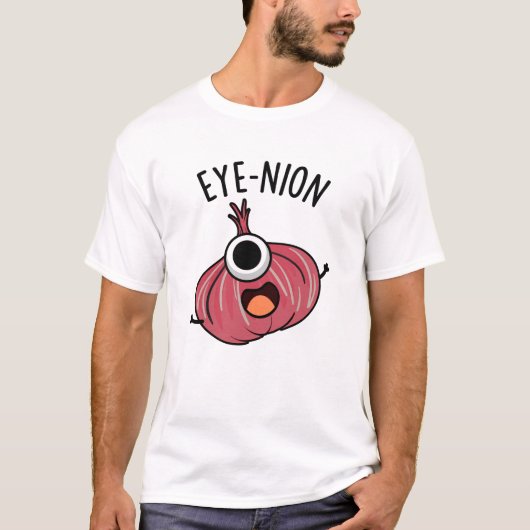 Augenbinde Funny Zwiebelpun T-Shirt (Vorderseite)