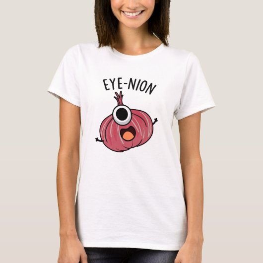 Augenbinde Funny Zwiebelpun T-Shirt (Vorderseite)
