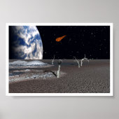 Augenblick der Auswirkungen klein Poster (Vorne)