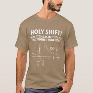 Augenblick der heiligen Umschalt auf Asymptote auf T-Shirt