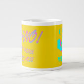 Augenblutung Jumbo-Tasse (Vorderseite)