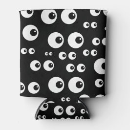 Augenbrauen, isolierte Flasche oder Dosenkühler