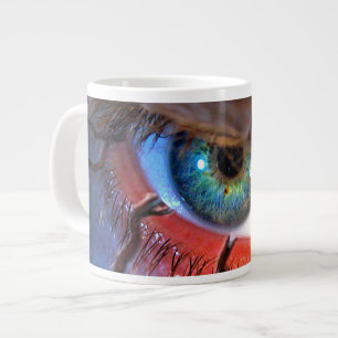 Augenbrauen Jumbo-Tasse