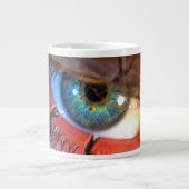 Augenbrauen Jumbo-Tasse (Vorderseite)