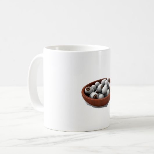 Augenbrauen Kaffeetasse (Vorderseite Links)