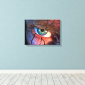 Augenbrauen Leinwanddruck (Insitu (Holzboden))