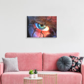 Augenbrauen Leinwanddruck (Insitu (Wohnzimmer))