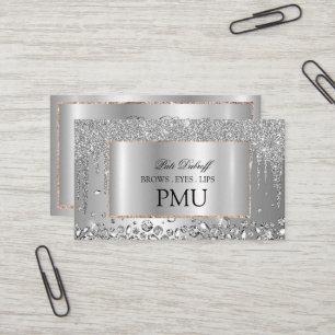 Augenbrauen-Nachbehandlung PMU Microblading Henna Visitenkarte