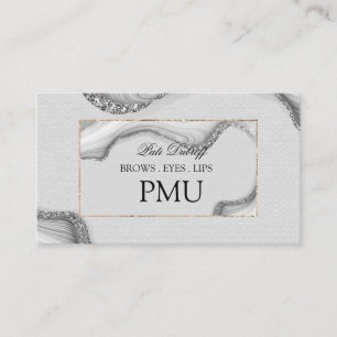 Augenbrauen-Nachbehandlung PMU Microblading Henna Visitenkarte