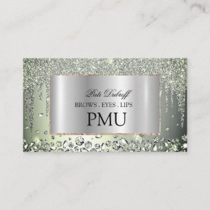 Augenbrauen-Nachbehandlung PMU Microblading Henna Visitenkarte