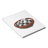 Augenbrauen Notizblock (angewinkelt)