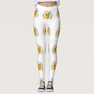 Augenbrauen-Sass: Eine hochgezogene Augenbraue wir Leggings