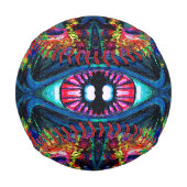 Augenbrauen- und Trippy-Malerei Baseball (Rückseite)