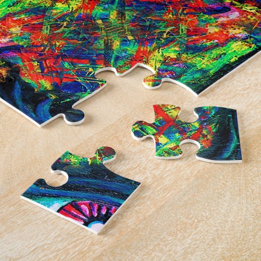 Augenbrauen- und Trippy-Malerei Puzzle (Seite)