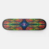Augenbrauen- und Trippy-Malerei Skateboard (Horizontal)