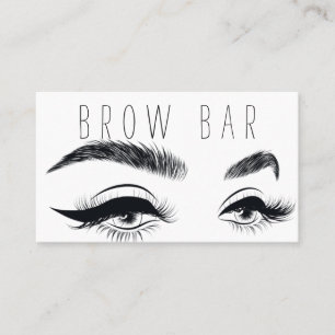 Augenbrauen & Wimpern Microblading, Wimpernverläng Visitenkarte