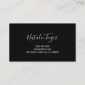 Augenbrauen & Wimpern Microblading, Wimpernverläng Visitenkarte (Rückseite)