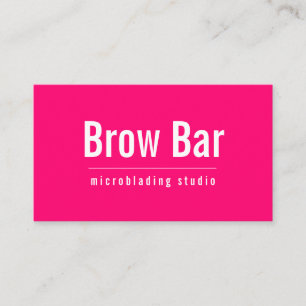 Augenbrauen & Wimpern Microblading, Wimpernverläng Visitenkarte
