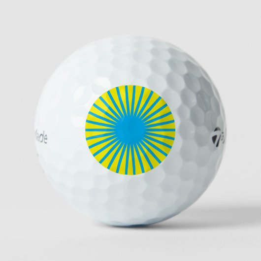 Augenbrauentaylormade Golfball (Vorderseite)
