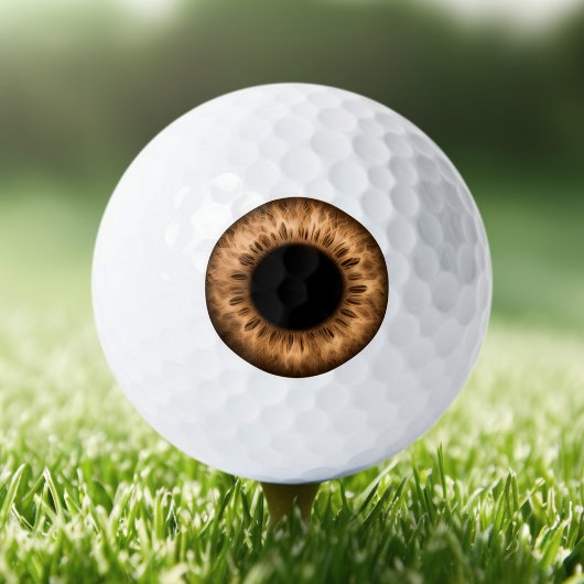 Augenbraun-Iris-Augenwitscher Golfball