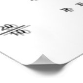 AUGENCHART NACH ZWEI MARTINIS POSTER (Ecke)