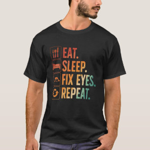 Augenchirurg Kunst Für Männer Frauen Augenarzt Oph T-Shirt