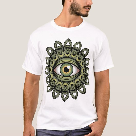 Augendesign T-Shirt (Vorderseite)