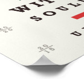 Augendiagramm (16 x 20) Poster (Ecke)