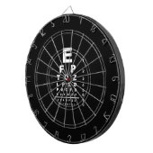 Augendiagramm Dartscheibe (Vorderseite rechts)