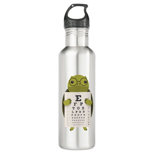 Augendiagramm Edelstahlflasche (Vorderseite)
