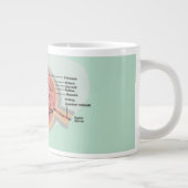 Augendiagramm für den nationalen Augenarztmonat Jumbo-Tasse (Rechts)